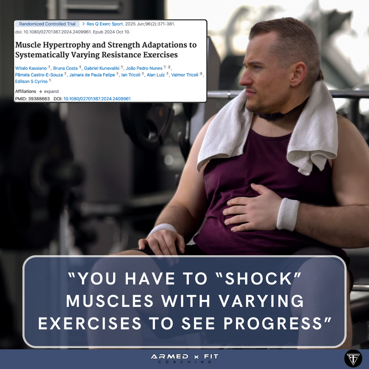 Exercise Variety and Muscle Growth: What a New Study Suggests About Keeping Training Simple